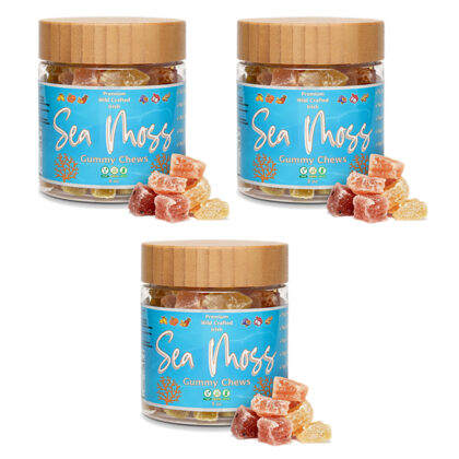 Sea Moss Gummy Chews - 3 Pack